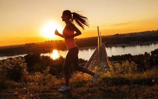 jogging